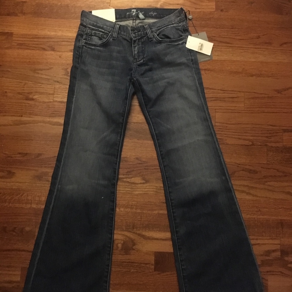 Seven petite flare jeans